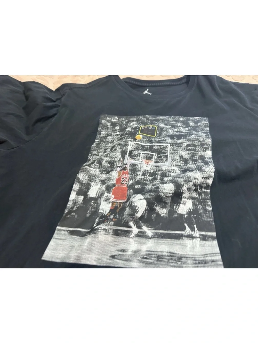 Air Jordan Men’s Black Short Sleeve Shirt! Size XXL